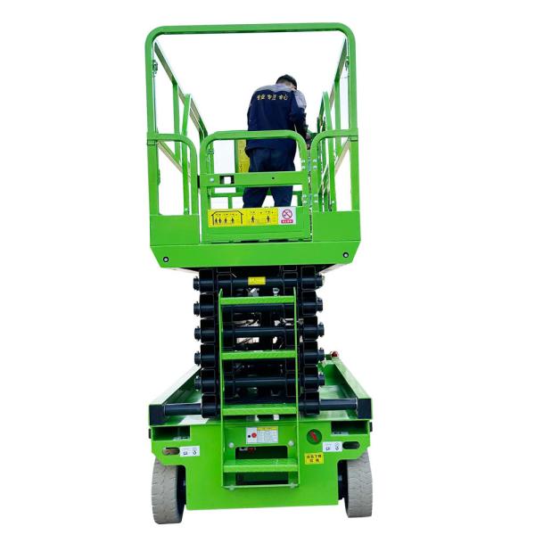 2000 кг мобильный гидравлический прицеп с батареей Электрический ножничный подъемник для воздушной рабочей платформы