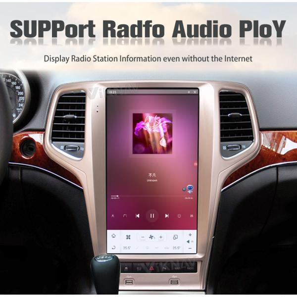 Стерео игрока автомобильного радиоприемника андроида 11 виллиса навигация GPS большого Cherokee автоматическая аудио