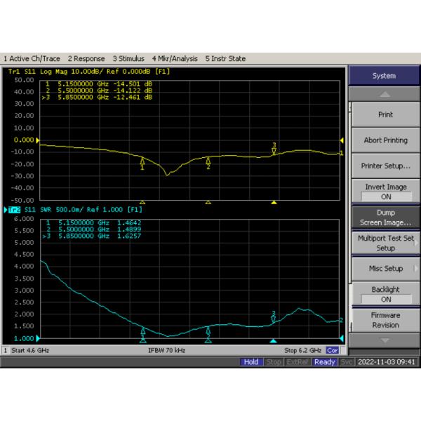 5.8G 5150-5850MHz Wifi 15dBi Single Polarized Wall Mounted Directional Antenna