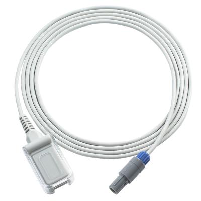 Cable de sensor Biolight SpO2 5Pin para DB9 Cable de extensão de sensor digital SpO2 2.4M