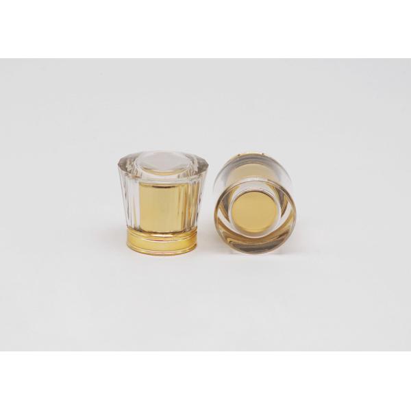 SGS гофрирует затвор крышки флакона духов сплава цинка магнитный