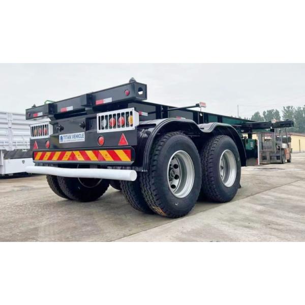 TITAN 2023 20/40 Foot Seaport Container Transfer Skeletal Special Semi Trailer for Sale Near Me