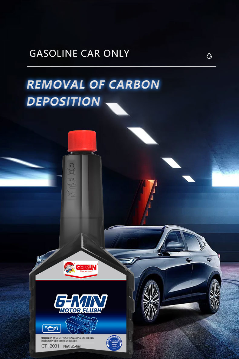 Getsun Internal Cleaner Engine Flush Additive for Oil System for Optimal Engine Maintenance