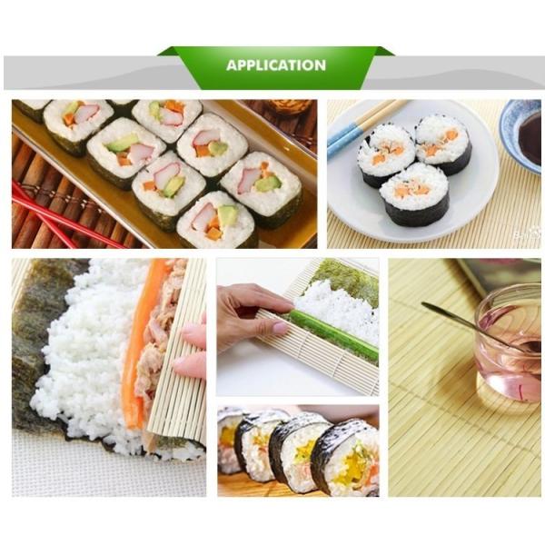 Циновка ручки дружелюбной не ручки Eco поверхностная 24cm бамбуковая