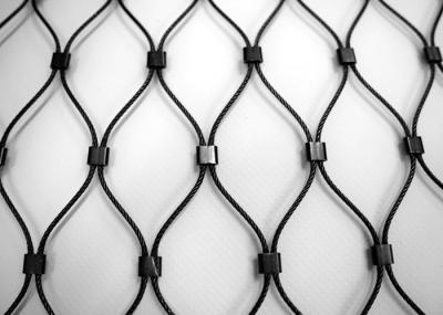 SGS / CE 304 L Animal Enclosure Mesh ,  Black Oxide Mesh With Ferrule