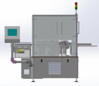 Self Adhesive Syringe Labeling Machine Vertical Automatic TBLZ600