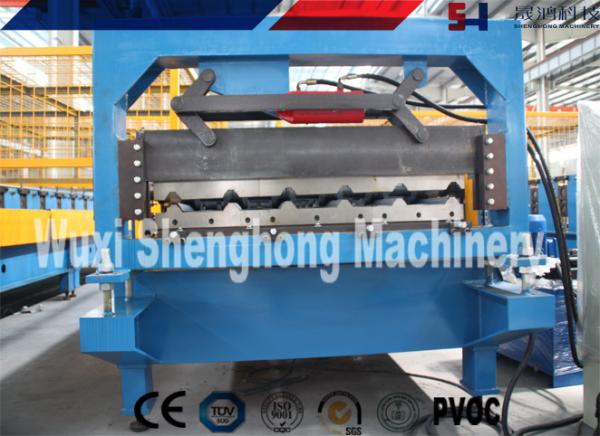 Arc Corrugated Metal Roofing Roll Forming Machine Beautiful High Speed