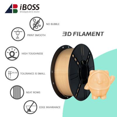 High Strength 3D Filament PLA 1.75mm For Desktop Printer 1kg Net Weight 18 Colors Buff