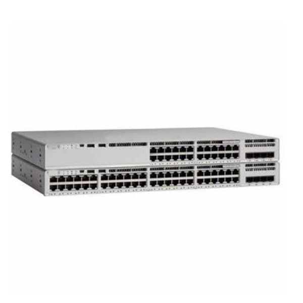 Original C9200L-24T-4X-E Catalyst 9200L 48-port PoE+ 4x1G Uplink Switch with 176 Gbps Capacity