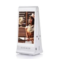 8 pouces Tabletop numérique de commande d'appel affichage écran LCD publicité lecteur avec menu Power Bank