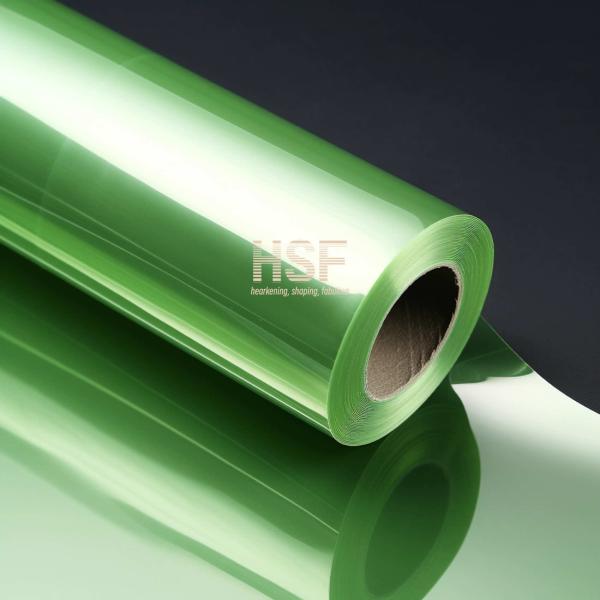 20 Microns Green PET Release Film Single Side Filme de Liberação revestido com silicone