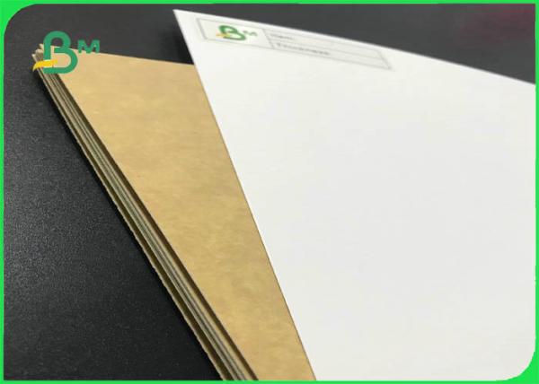O produto comestível 325GSM 350GSM C1S revestiu a placa de Kraft para caixas secas do alimento
