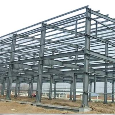 Construção de estruturas de aço pré-fabricadas para hotel / escritório