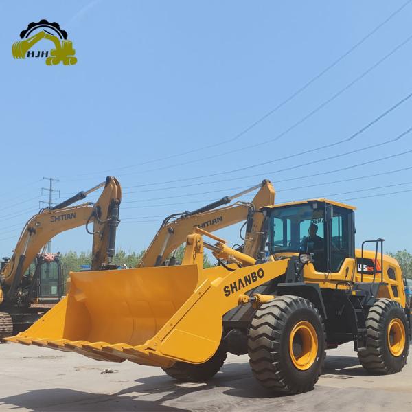 Moving Type Wheel Loader Excavator 5 Tons Heavy Equipment for Construction Works