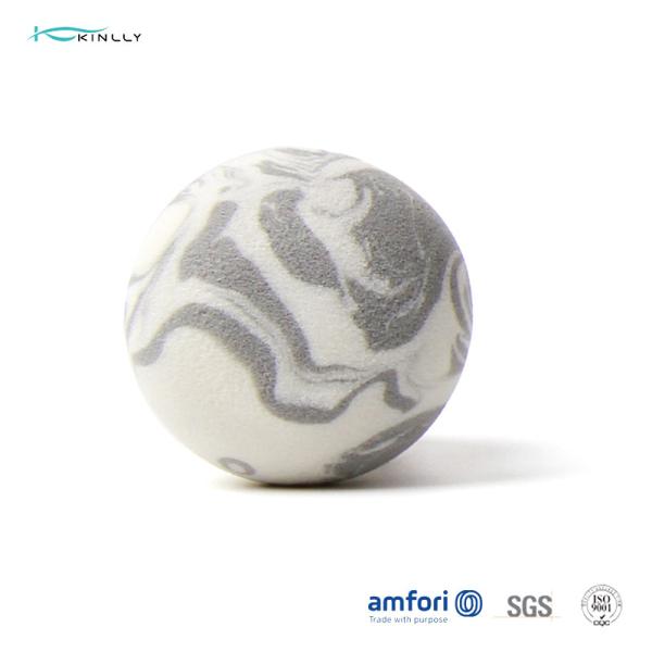 Серая белая поли губка слойки макияжа ODM сумки для стороны