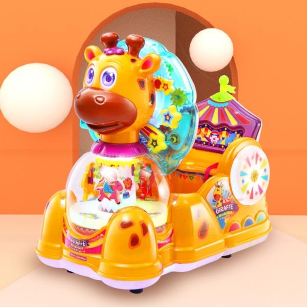 Shopping mall coin operated wonderful deer kiddie rides for sale