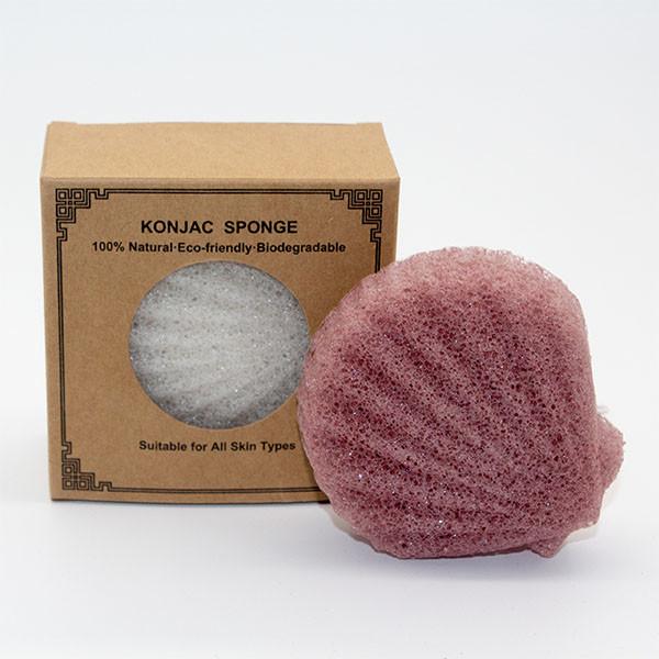 7.8*7.5cm Shell Shape Konjac Sponge