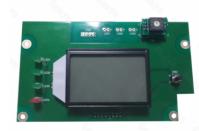 5.0V 7 Segment Screen TN Pantalla LCD monocromática con luz de fondo LED blanca