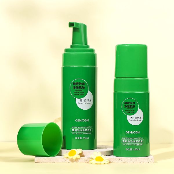 Eco-friendly Customizable PET Plastic Foam Pump Bottle for Personal Care Products
