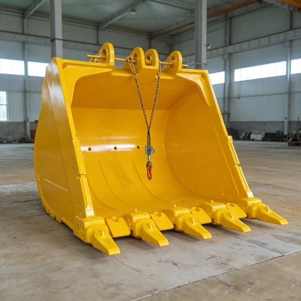 High Strength Excavator Digging Bucket Anti Impact Mining Rock Bucket For Komatsu PC2000 PC3000