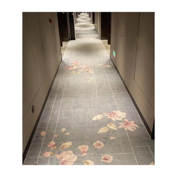 Modern Design Wall to Wall Nylon Custom Printing Carpets for Commercial Buildings