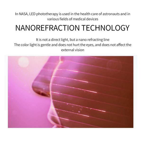 маска 205*170*120mm терапией света СИД цвета 200mAh 7