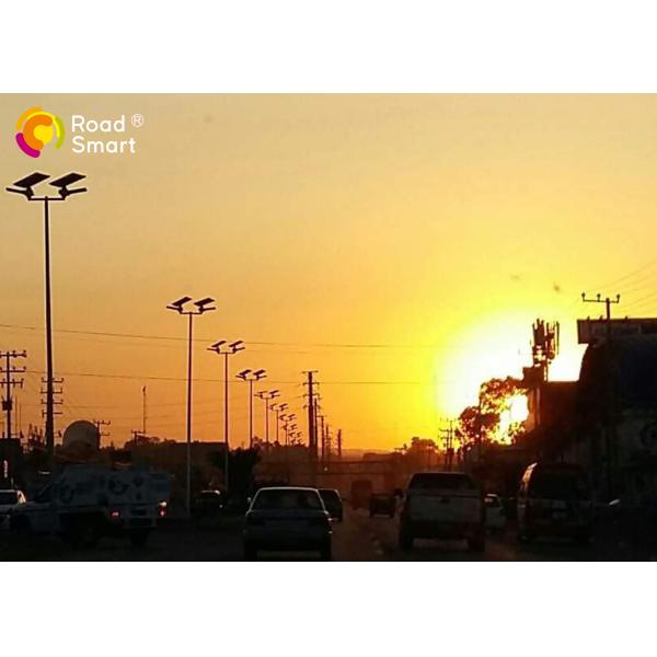 Street 100w Intelligent Solar Lighting System Lithium Battery With 5 Years Warranty