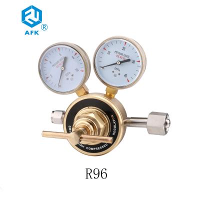 Oxygen Brass Pressure Regulator Inlet 20 Bar High Output Pressure 35 Mpa