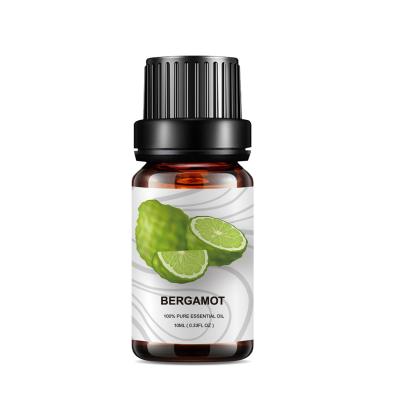 ODM puro do óleo da fragrância da bergamota do USDA do óleo essencial da bergamota 10ml para cosméticos