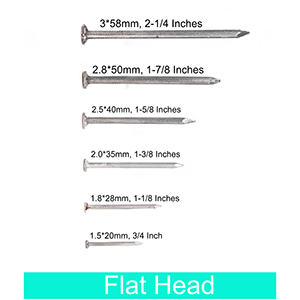 All Lengths Construction Nails Steel Round Wire Smooth ISO Flat Common Nail 3in Polishing Common Nails Hardware Parts