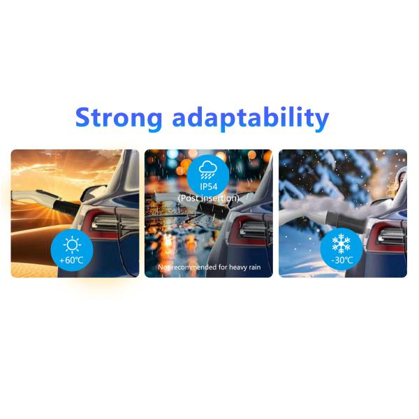Black 7KW 32A 220V Type1/J1772 to Gbt Electric Vehicle Charger Adapter for Car Charging Connector Converter Electric
