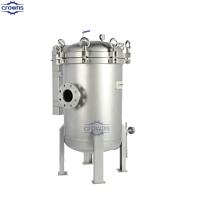 Casa de filtro de sacos de produção de fábrica 304 316 Tratamento de água Sacos de filtro de aço inoxidável
