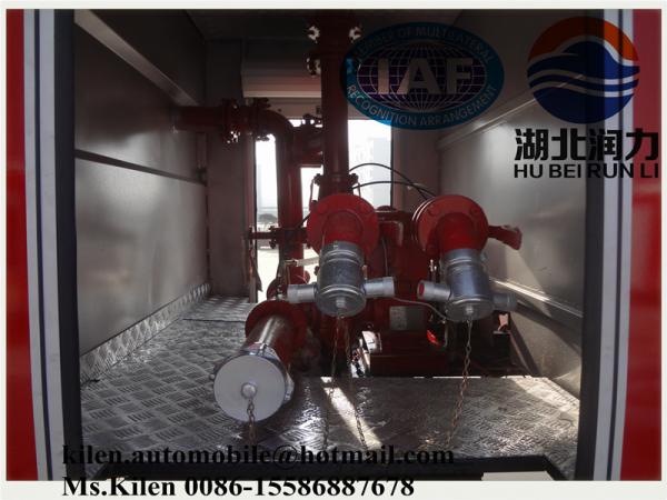 Double Cabin Fire Service Vehicle Euro 3 small fire truck Dongfeng 4x2