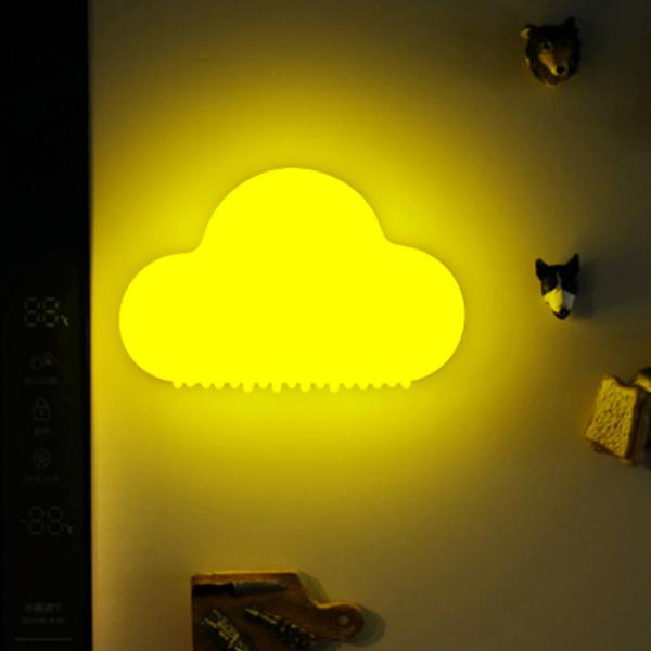 New Design Small Kids Room Intelligent Night Light Cloud Shape Magnetic Night Light For Baby