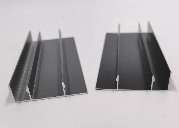 Construction 6063 Aluminium Channel Profiles 2.0mm Thickness