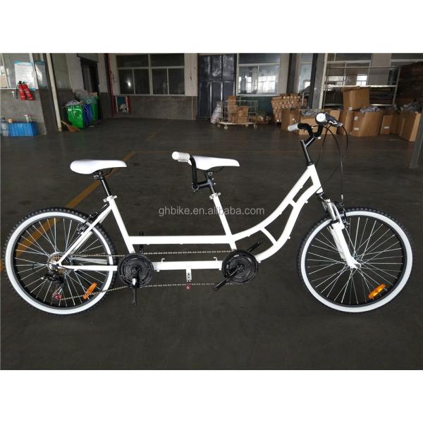Aluminum Alloy 21-Speed Double Seat Tandem Bike for 23kg Riders