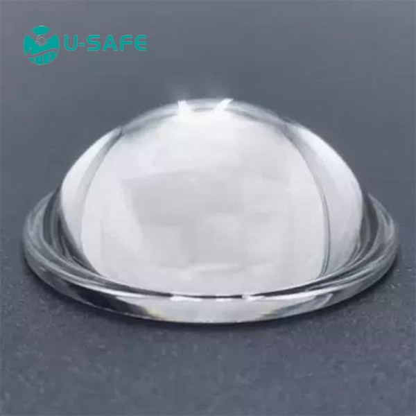 Custom Large Diameter 40 Plano Convex Lens with AR Coating and UV Quartz Material for Optical Instruments