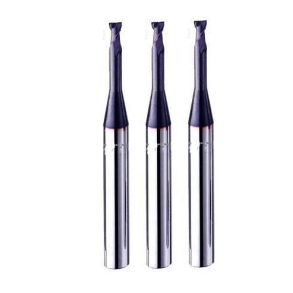 High Hardness Steel Tungsten Carbide End Mills 2 Flutes D4 Hrc65 SX