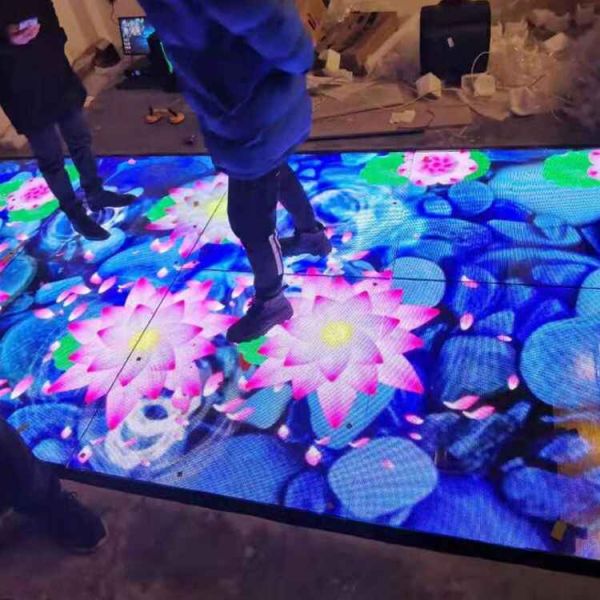 3D Immersive Interaction LED Time Tunnel Screen Curved Micro LED Display