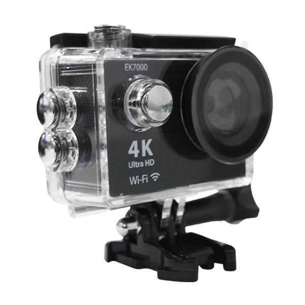 Waterproof 4K Ultra HD Action Camera With Remote Control 150 Degree Wide Angel
