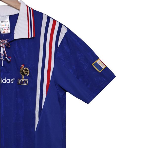 France 1996 Retro Home Football Jersey Classic Reappears to Pay Tribute to Legendary Years