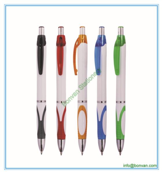 logo brand plastic ballpoint pen, brand gift pen for advertising