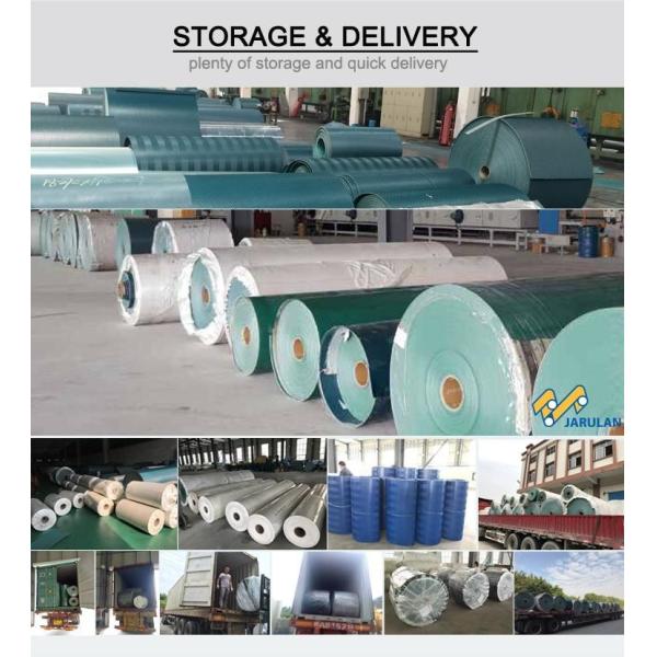 Double Side Mini Golf Pattern 9mm PVC Conveyor Belt Petrol Green
