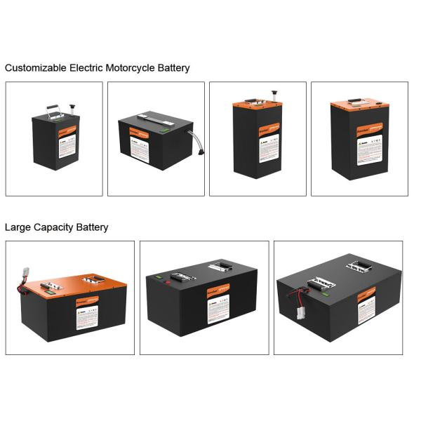 CE UN38.3 Certified Smart BMS Electric Golf Cart Lithium Battery 60Ah 70Ah 90Ah 110Ah 60V