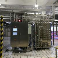 PLC Controlled UHT Milk Sterilizer High Effeciency Automatic