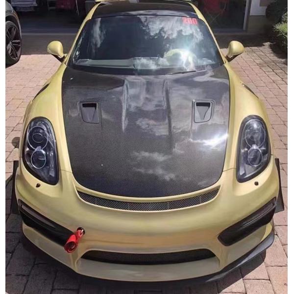 Carbon Fiber Products for Porsche 981 Boxster Carbon Fiber Hood 981 Carbon Fiber Engine Hatch Cover 2013-2015