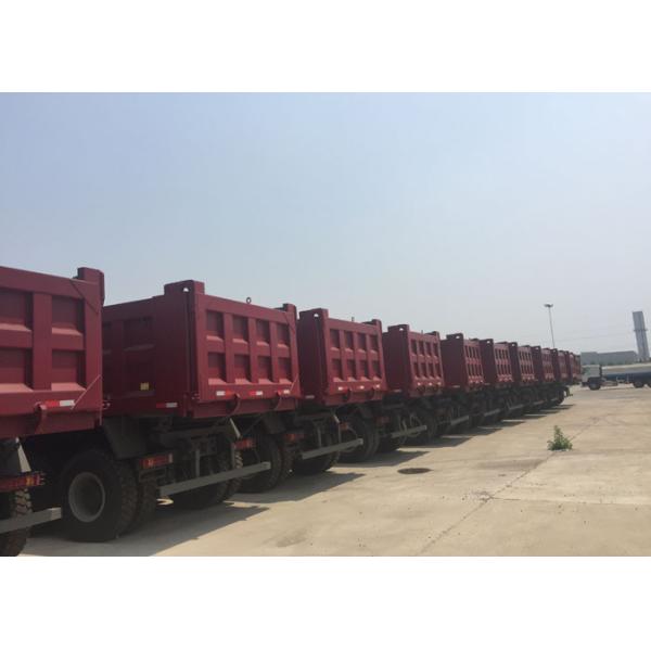 Mineral Transport Automatic Dump Truck Tipper 30-40T 5800 * 2300 * 1500 mm Cargo