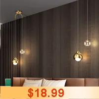 Luxury Wall Lamp Bedside Background Lamp Home Decoration Modern Led strip Crystal mirror headlights(WH-MR-84)