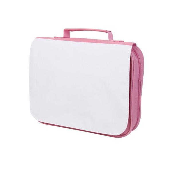Sac de rangement horizontal 600D polyester sac biblique sublimation porte-documents portable pour les photos impression bricolage