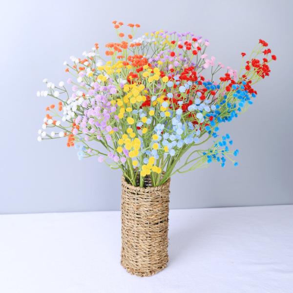 Eternal Starry Sky Simulation Bouquet Living Room Interior Decoration Ornament Fake Flowers Wedding Handheld Plastic Flower Bundle